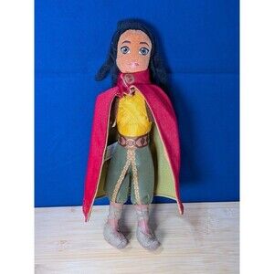 Disney Raya and the Last Dragon 11" Plush Doll Removable Cape Just Play Toy RARE